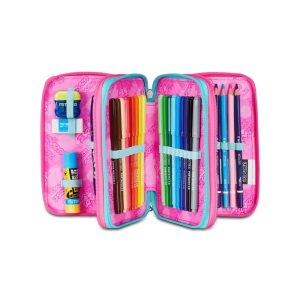 Polna trojna peresnica seven Fuksija - slika 3